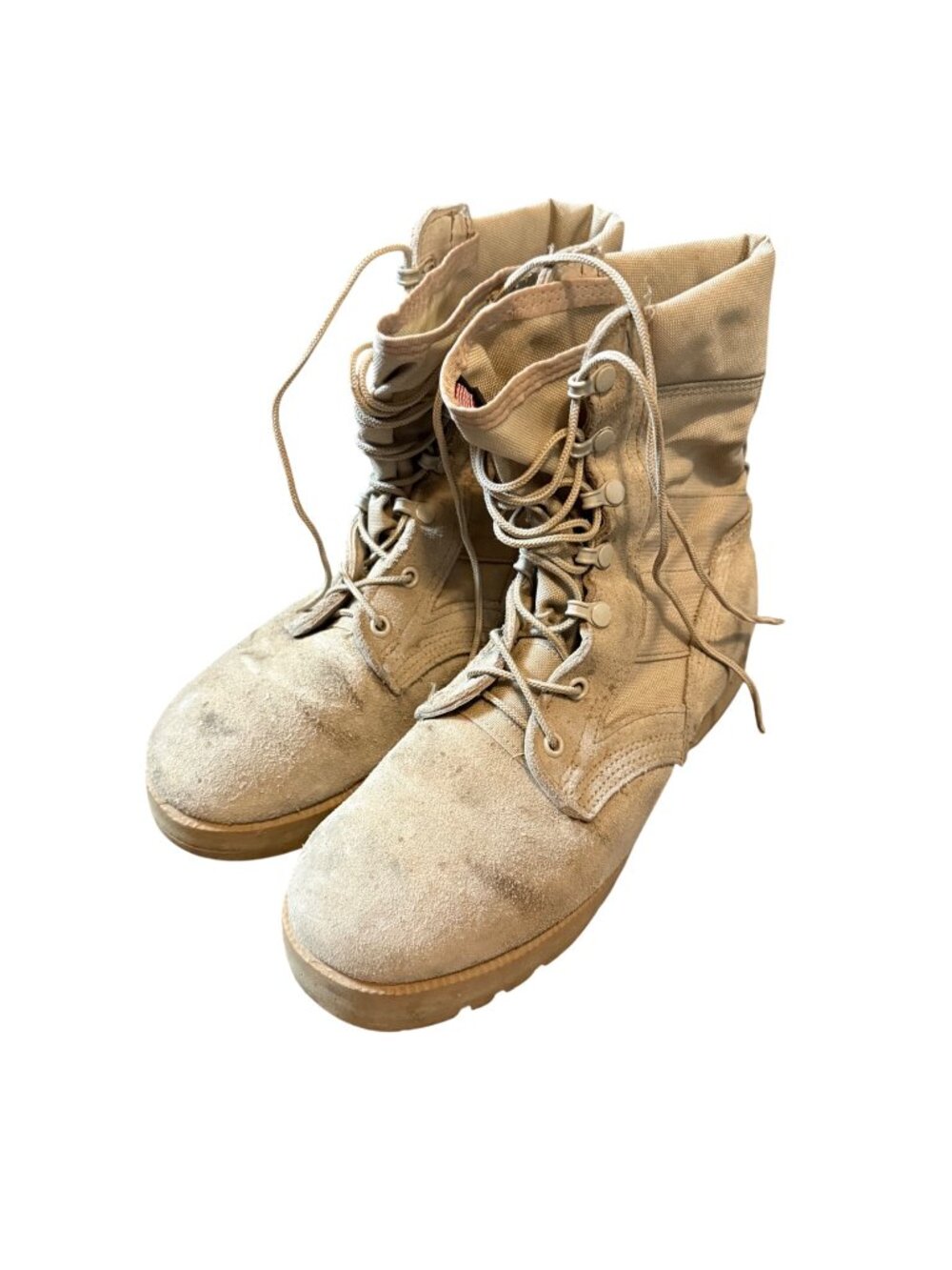 Altama Boot Mens 8 Suede Military Steel Toe Tactical Combat Vibram Tan